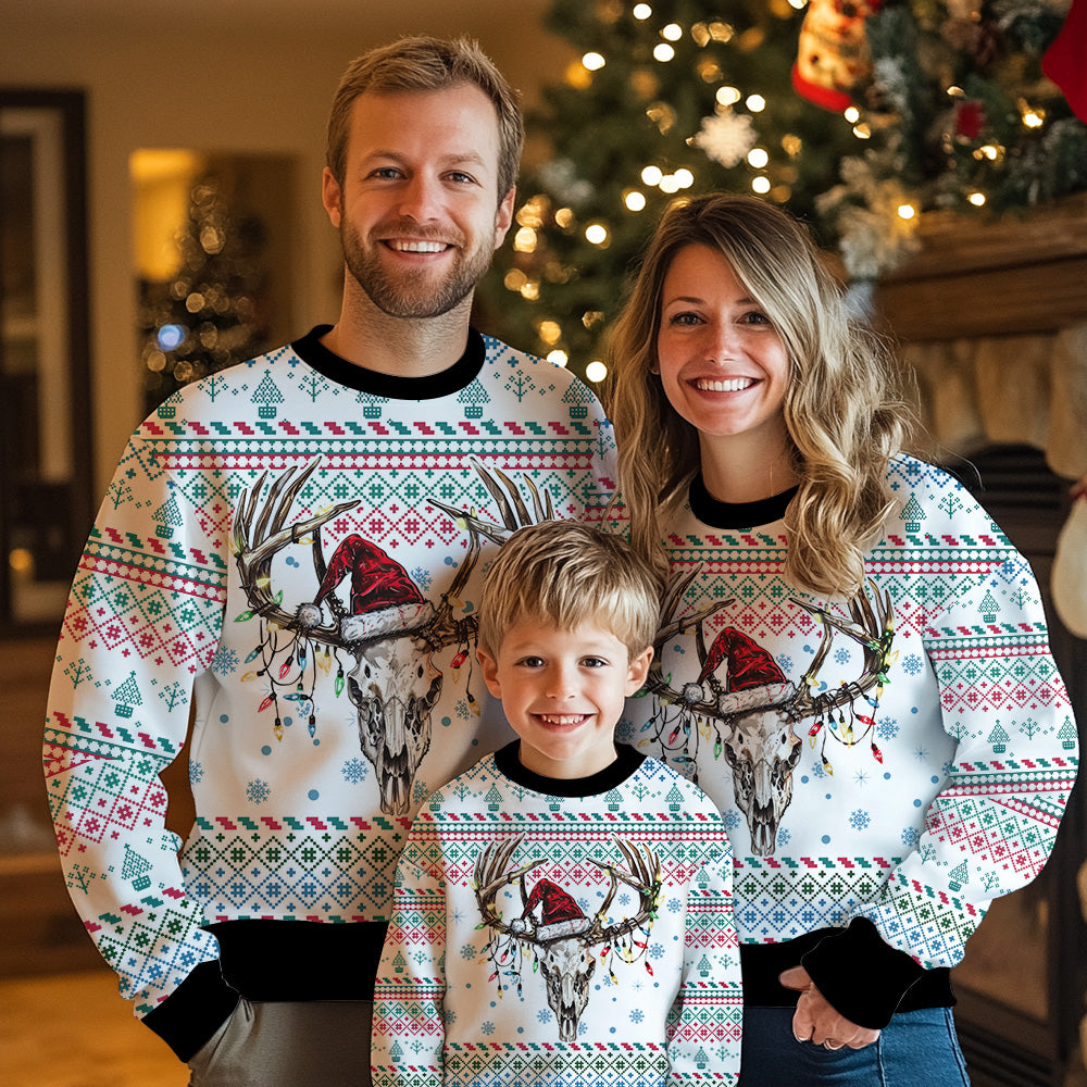Rustic Hunting Ugly Christmas Sweater