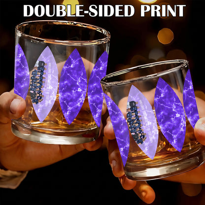 Personalized Photo Whiskey Glass - Custom Team & Sports Gift