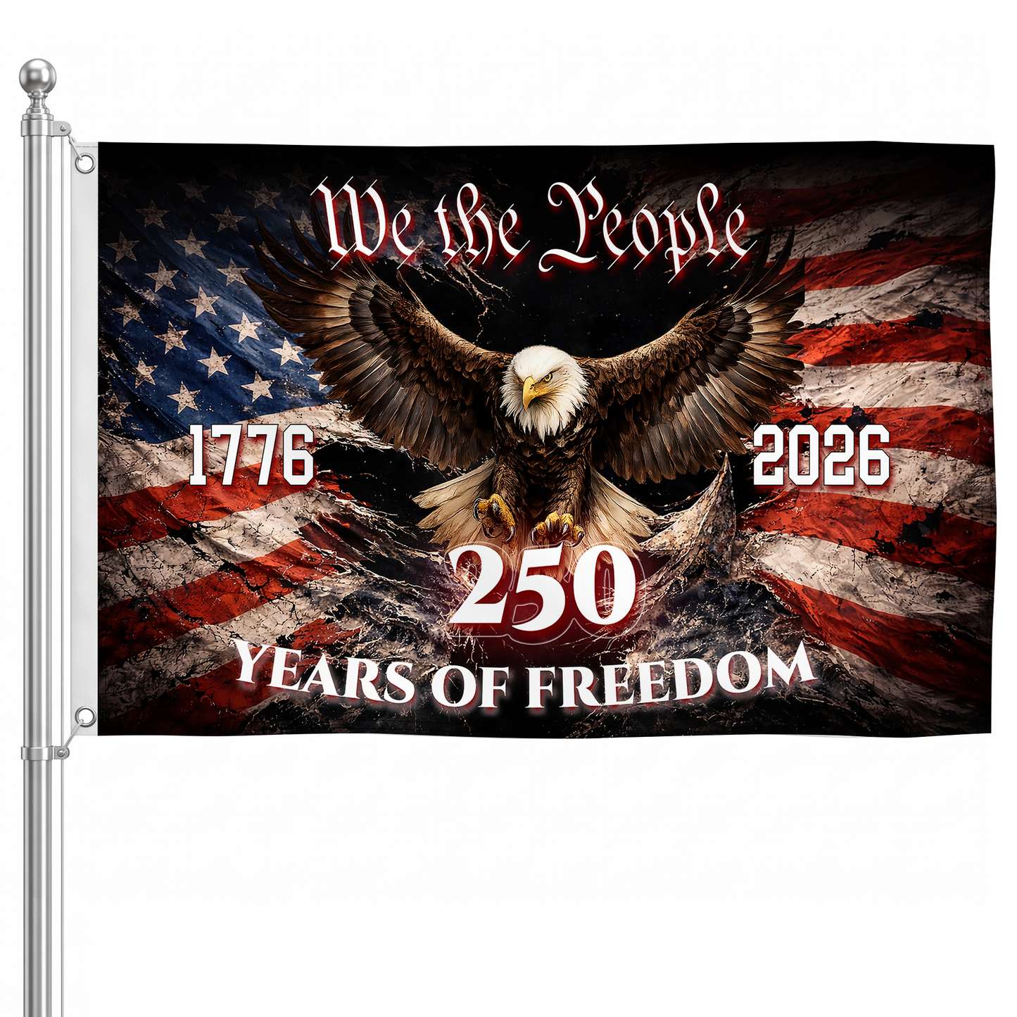 We The People Flag | 250 Years of Freedom Eagle Flags