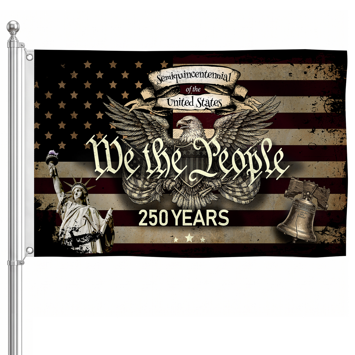 America 250th Anniversary Flag | We The People Patriotic Eagle Flags