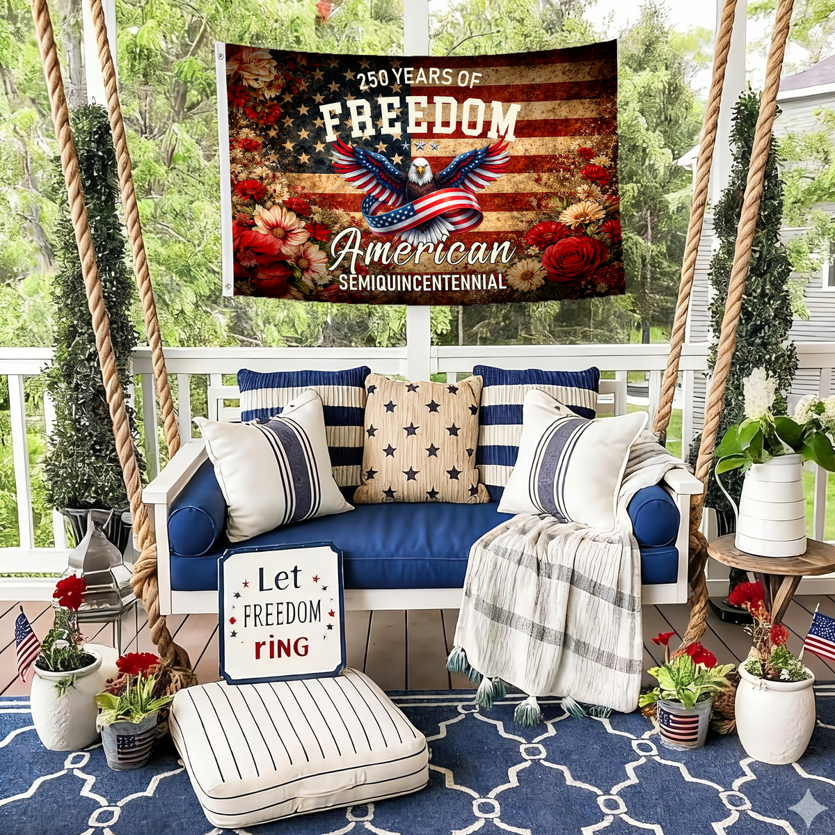 250 Years of Freedom Flag | American Semiquincentennial Patriotic Flags