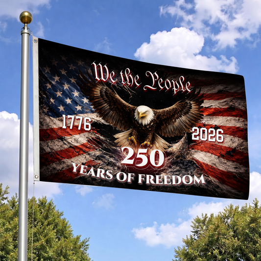 We The People Flag | 250 Years of Freedom Eagle Flags