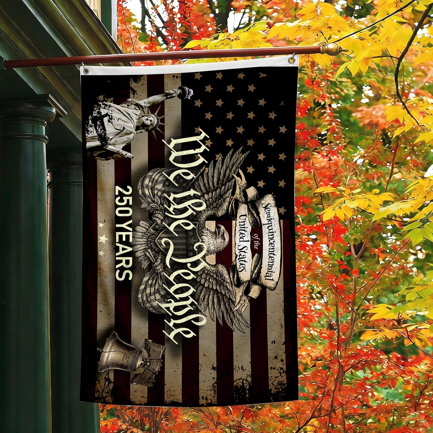 America 250th Anniversary Flag | We The People Patriotic Eagle Flags