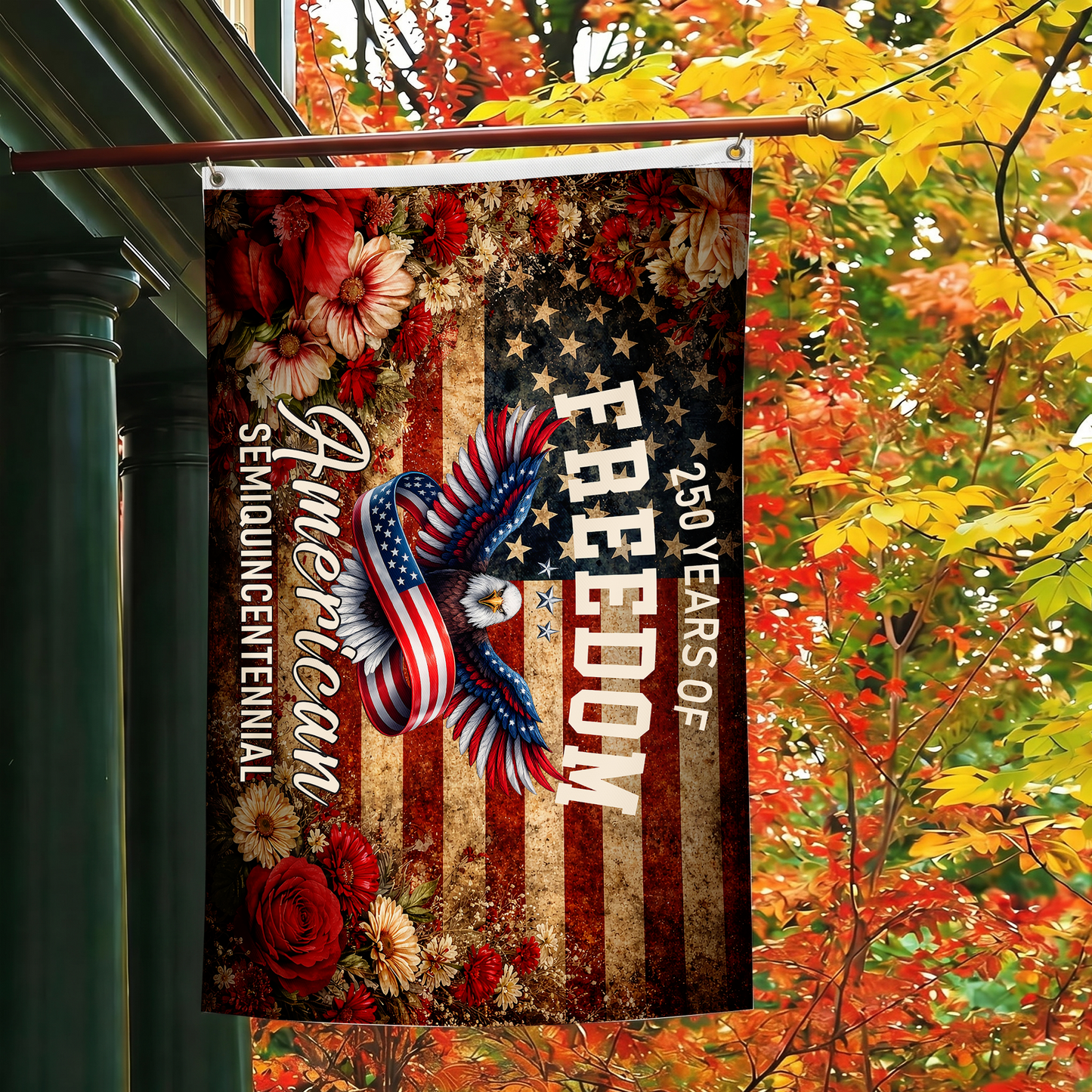 250 Years of Freedom Flag | American Semiquincentennial Patriotic Flags