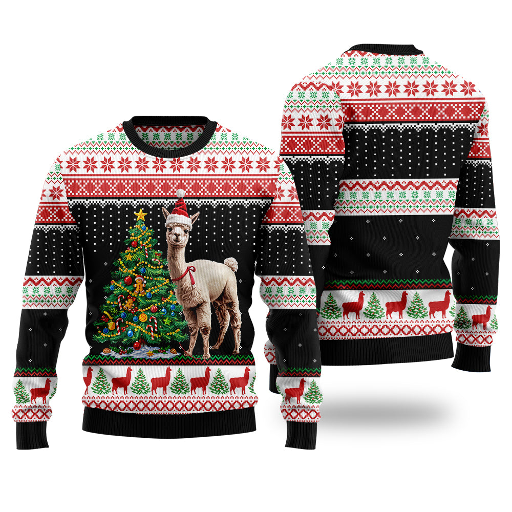 Cute Alpaca Ugly Christmas Sweater