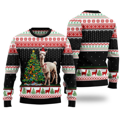 Cute Alpaca Ugly Christmas Sweater