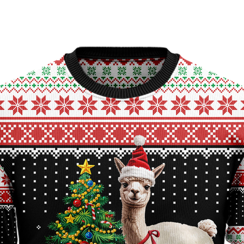 Cute Alpaca Ugly Christmas Sweater
