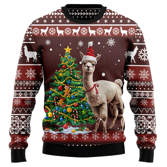 Christmas Alpaca Ugly Christmas Sweater
