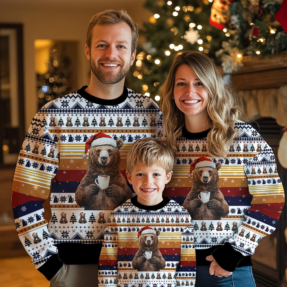 Cozy Bear Ugly Christmas Sweater