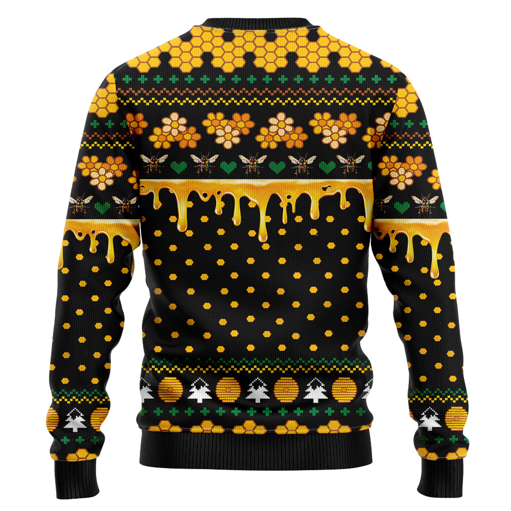 Honeybee Christmas Tree Ugly Christmas Sweater