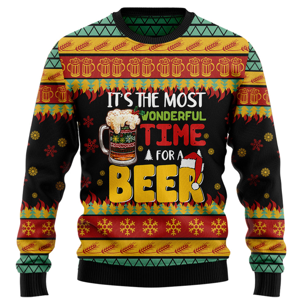 Funny Beer Ugly Christmas Sweater