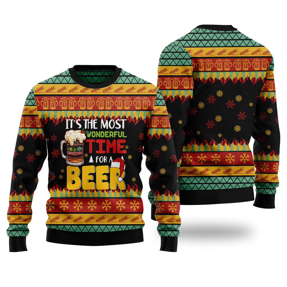 Funny Beer Ugly Christmas Sweater