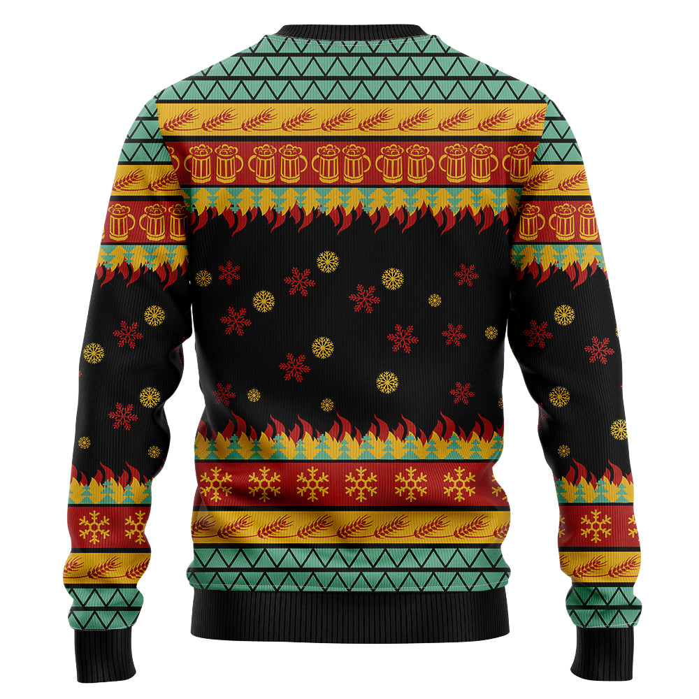 Funny Beer Ugly Christmas Sweater