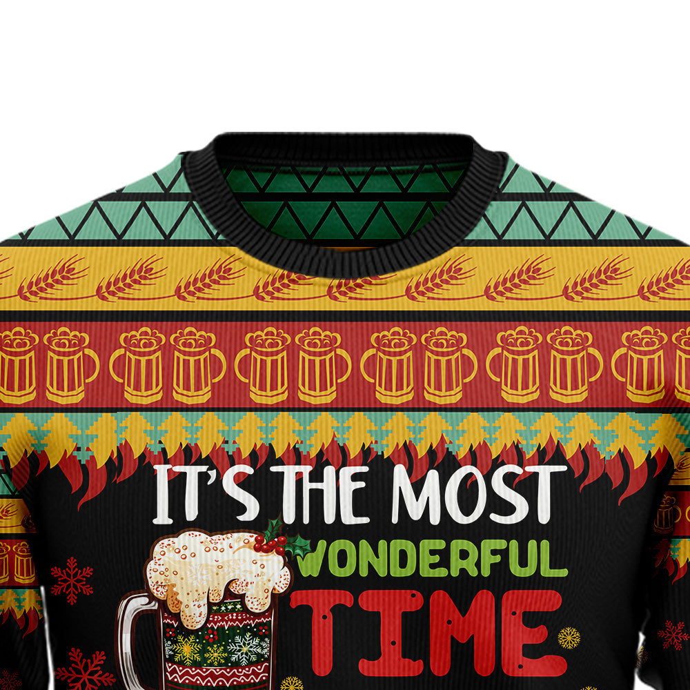 Funny Beer Ugly Christmas Sweater