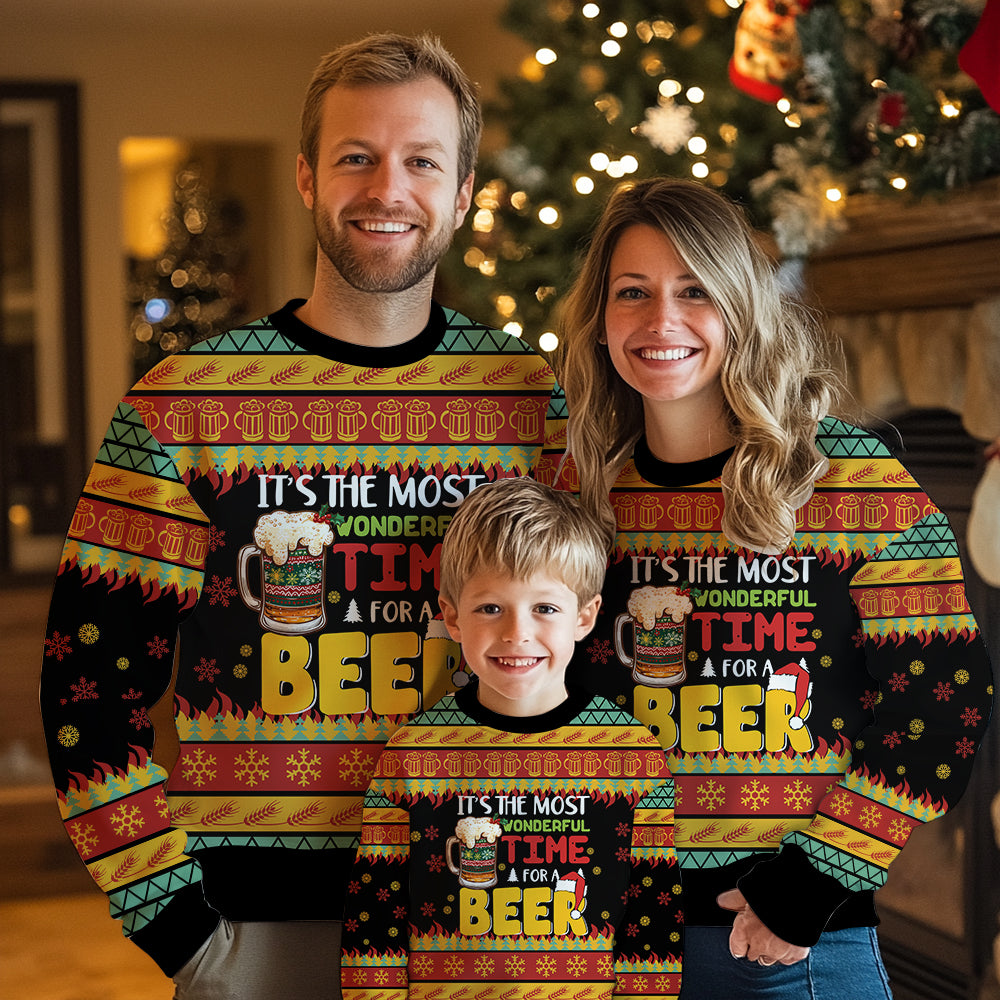 Funny Beer Ugly Christmas Sweater