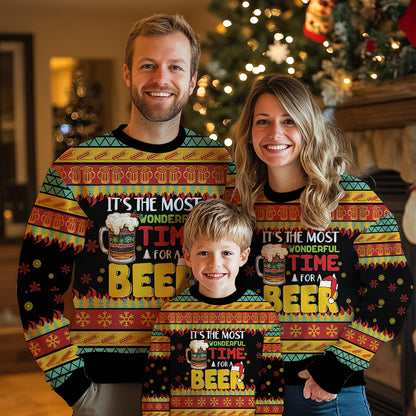 Funny Beer Ugly Christmas Sweater
