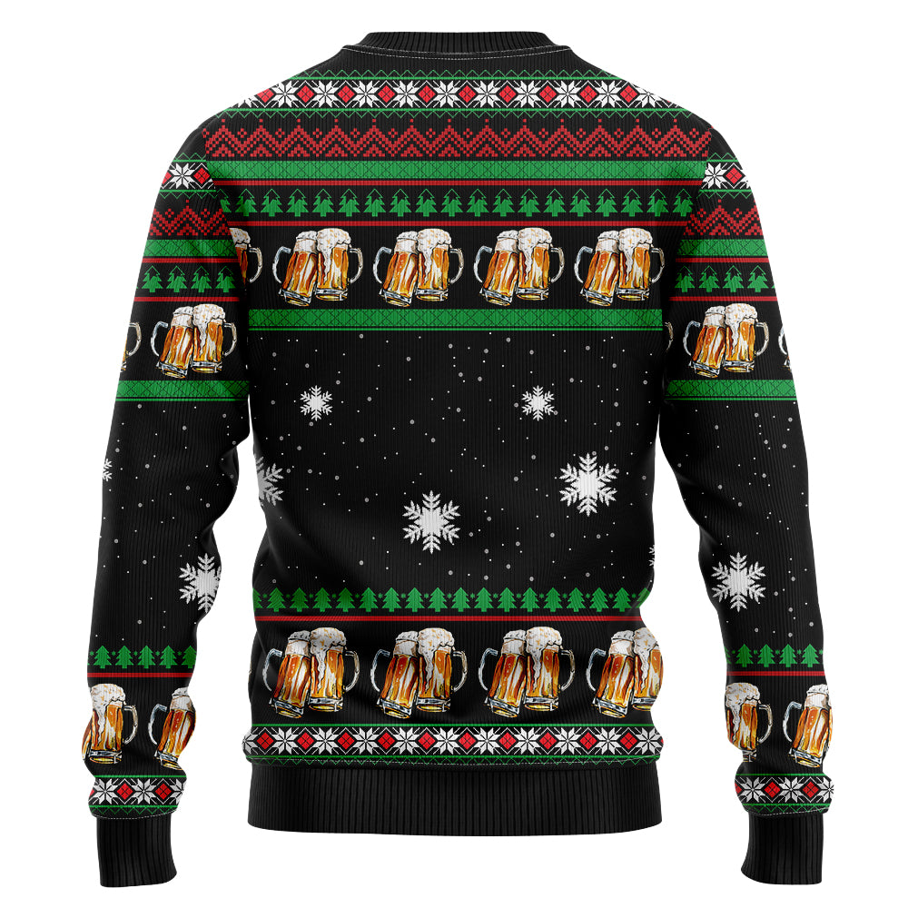 Drinker Bells Drinking All The Way Ugly Christmas Sweater