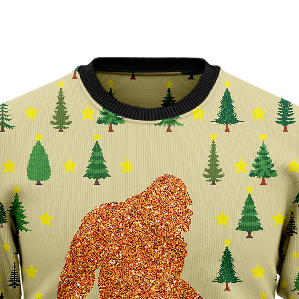Sasquatch Ugly Christmas Sweater