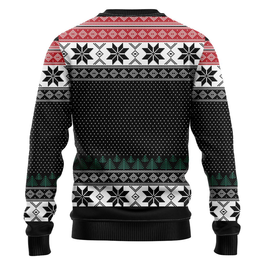 Merry Squatchmas Cool Bigfoot Ugly Christmas Sweater