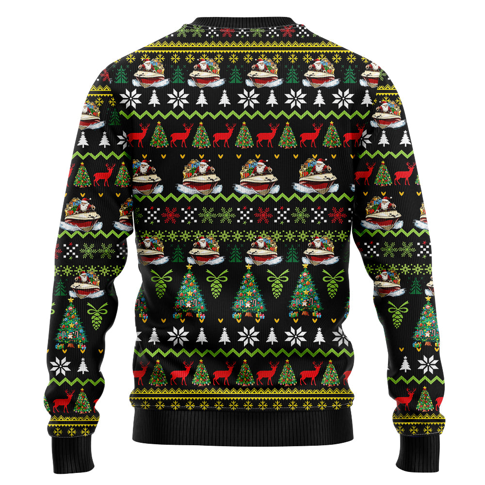 I'm On A Boat Santa Ugly Christmas Sweater