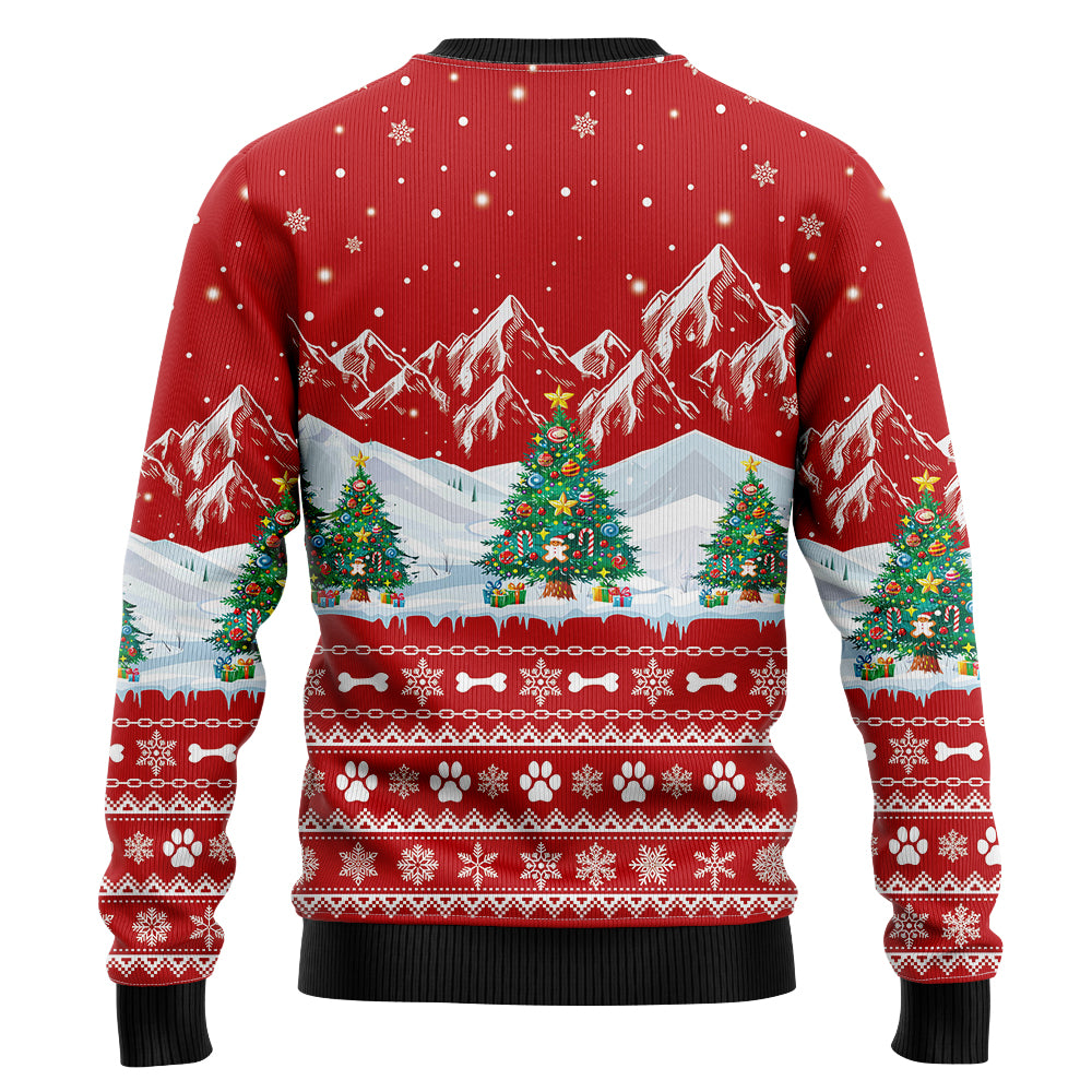 Corgi Ugly Christmas Sweater, Funny Dog Lover Holiday Sweatshirt, Cute Puppy Xmas Party Pullover for Men & Women
