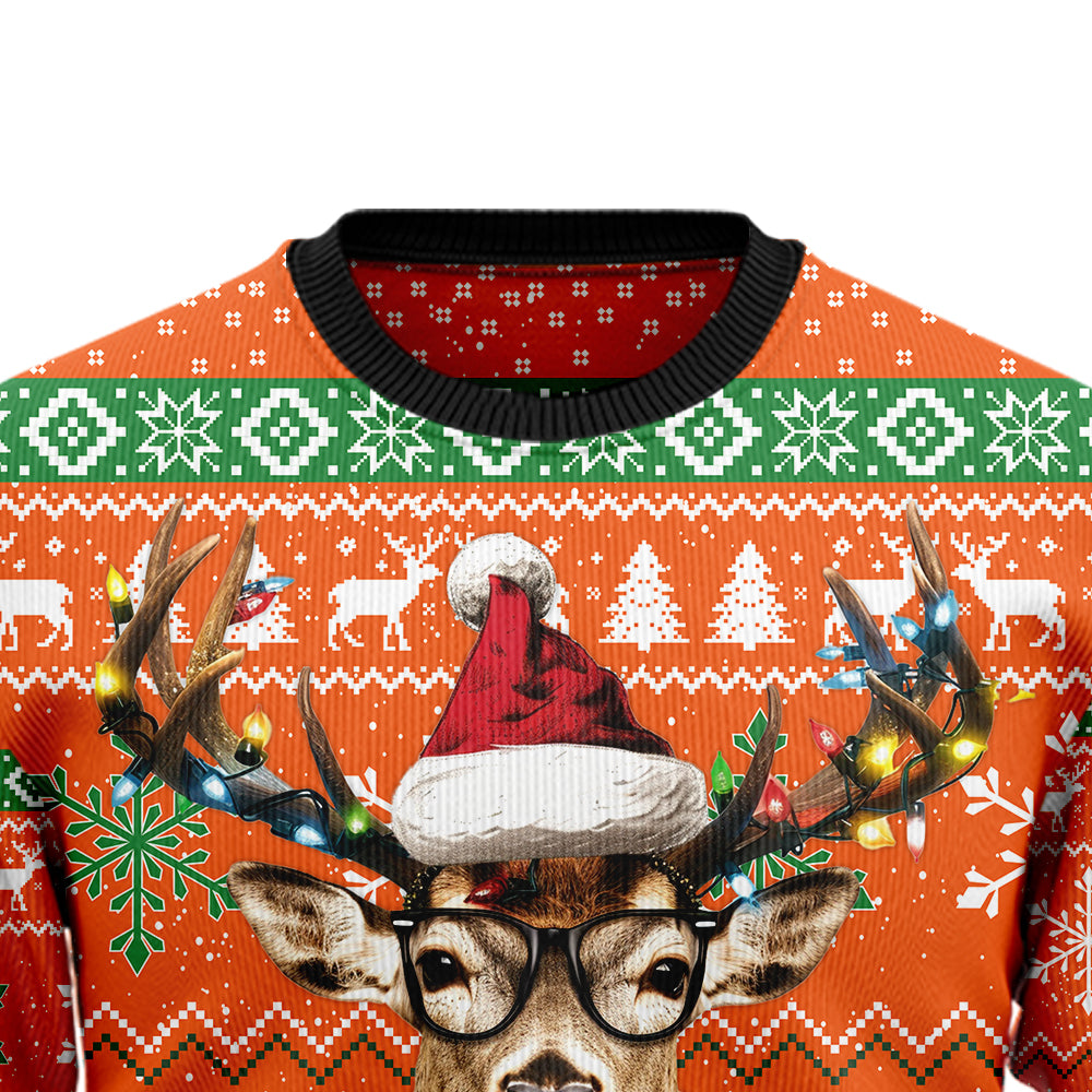 "Merry Huntmas" Deer Ugly Christmas Sweater