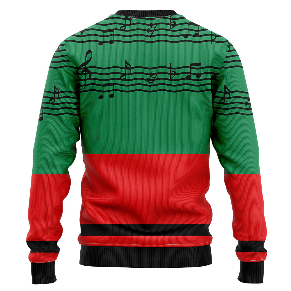 DJ Santa Claus Ugly Christmas Sweater