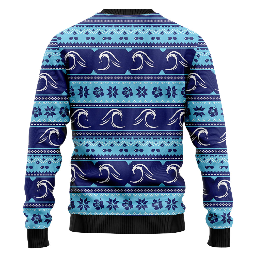 Merry Flippin' Christmas Dolphin Ugly Christmas Sweater