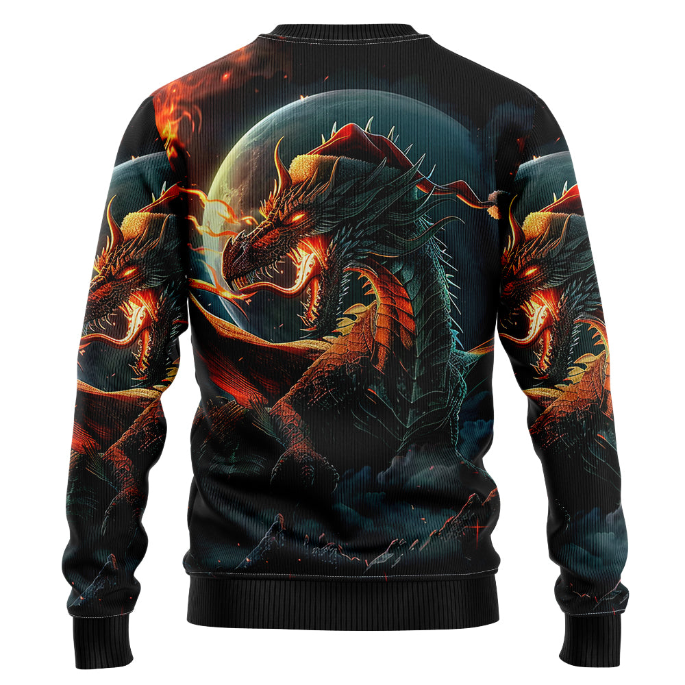 Fantasy Dragon Ugly Christmas Sweater