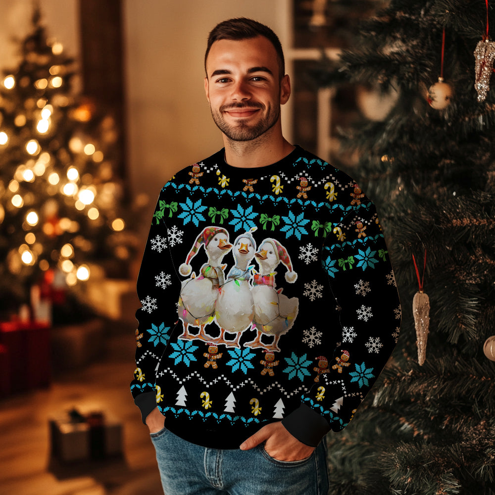 Cute Ducks Ugly Christmas Sweater