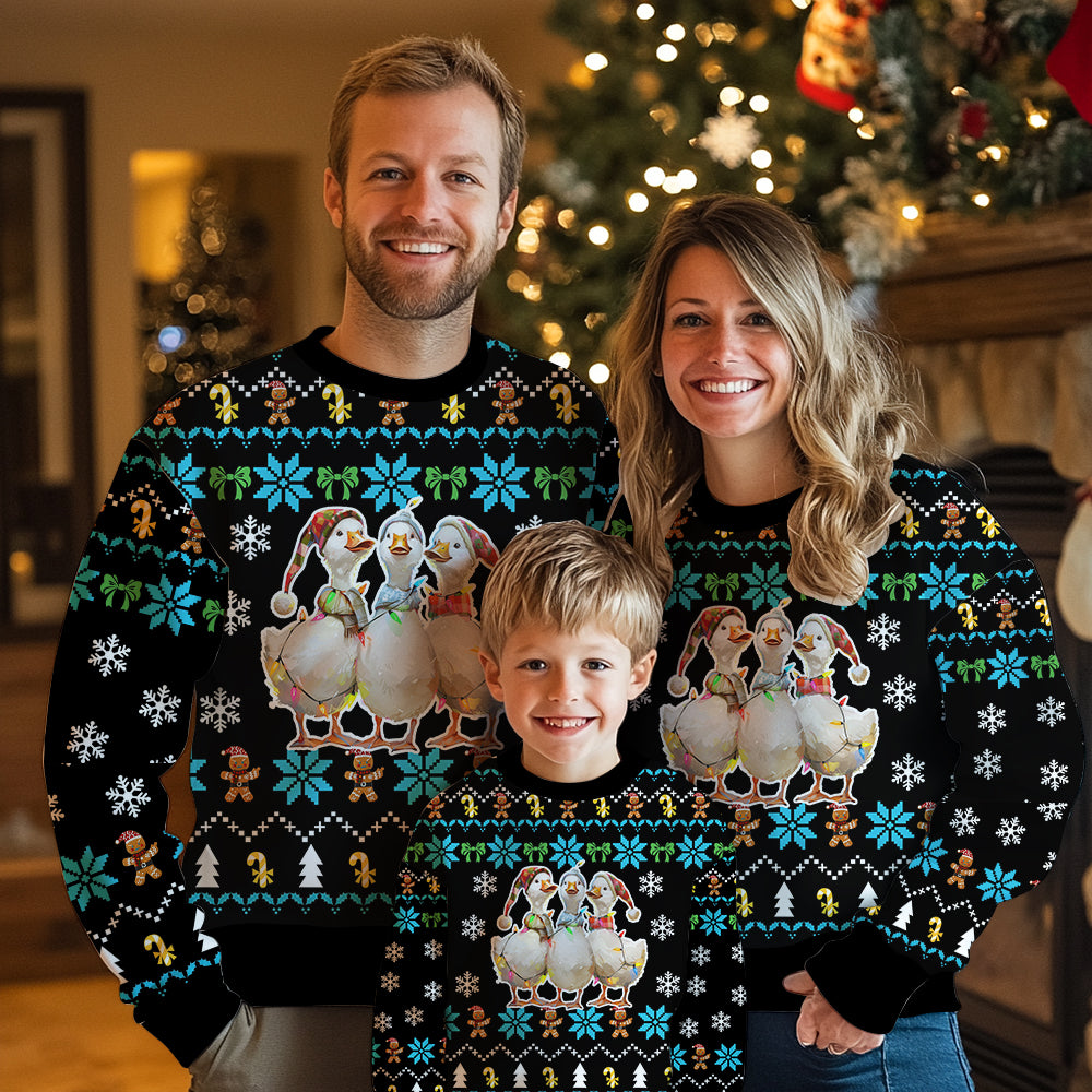 Cute Ducks Ugly Christmas Sweater