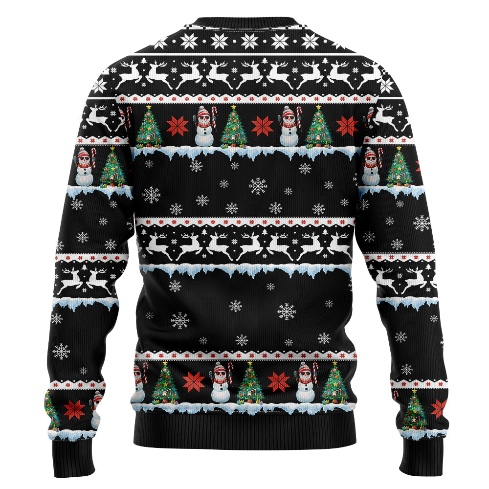 Santa Firefighter Ugly Christmas Sweater, Fire Truck Holiday Sweatshirt, Funny First Responder Xmas Pullover Men Women