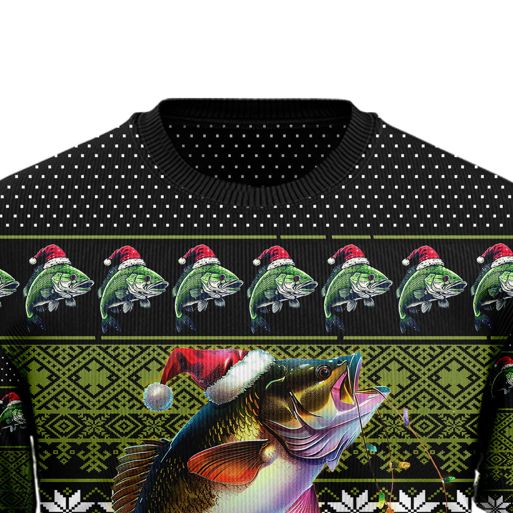 Merry Fishmas Ugly Christmas Sweater