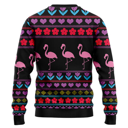I'm Dreaming Of A Pink Christmas Flamingo Ugly Christmas Sweater