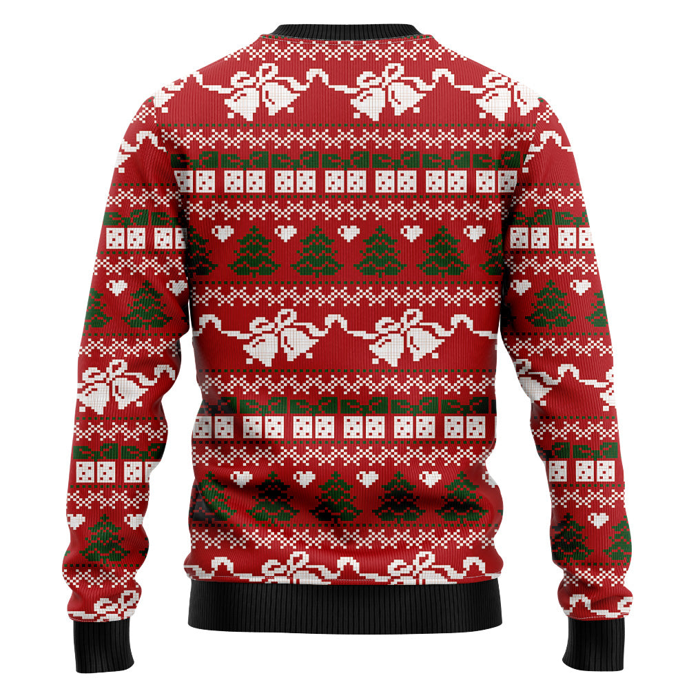 Cute Golden Retriever Ugly Christmas Sweater