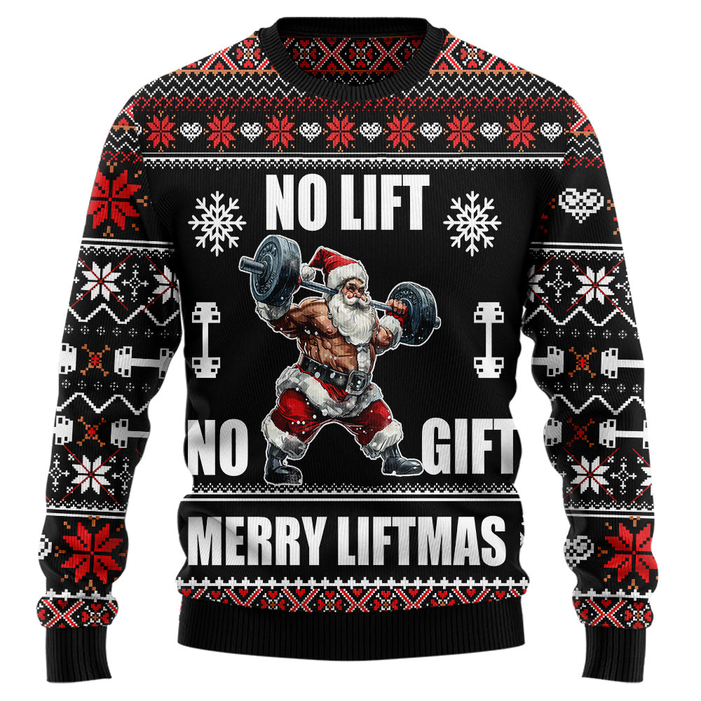 Merry Liftmas Ugly Christmas Sweater