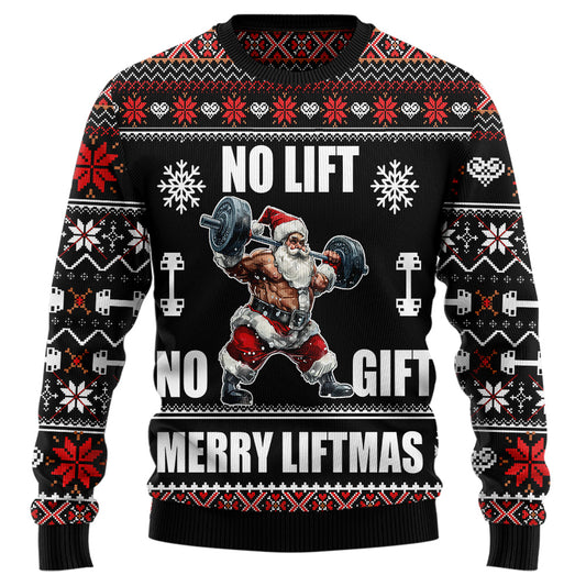 Merry Liftmas Ugly Christmas Sweater