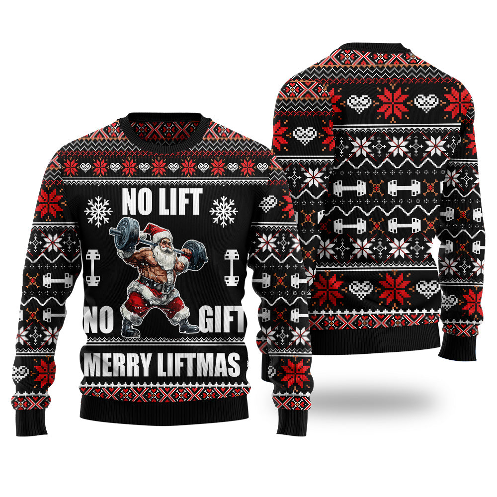 Merry Liftmas Ugly Christmas Sweater