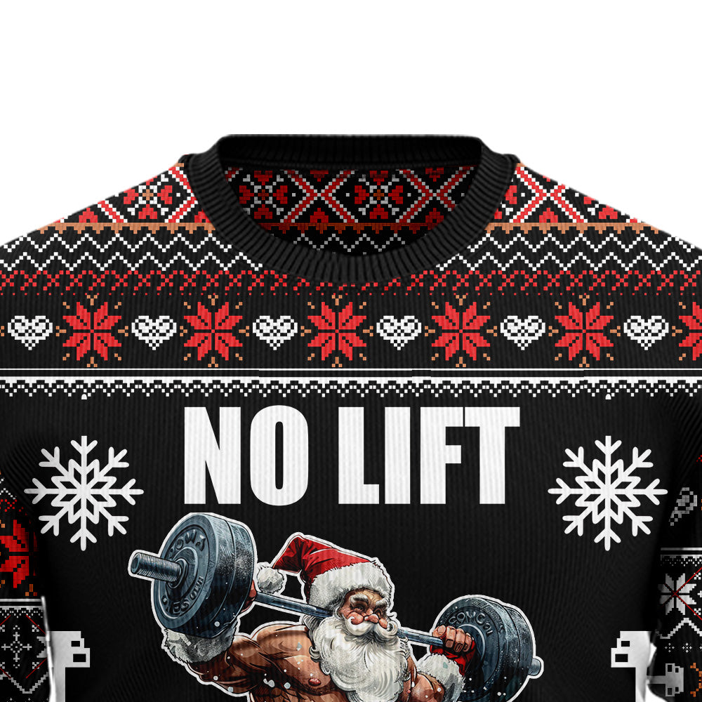 Merry Liftmas Ugly Christmas Sweater