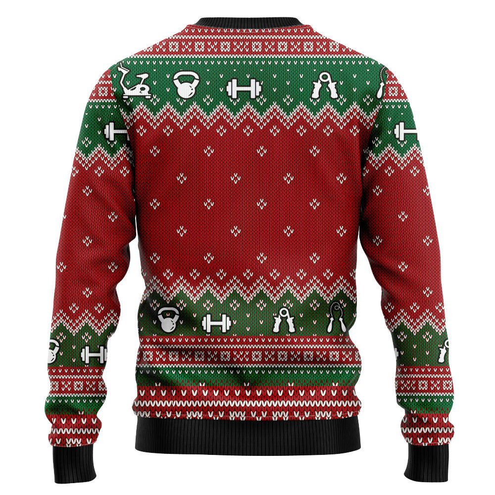 No Lift No Gift Santa Ugly Christmas Sweater
