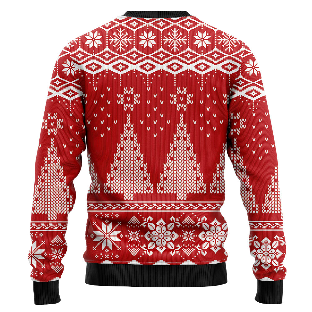 Festive Hamster Ugly Christmas Sweater