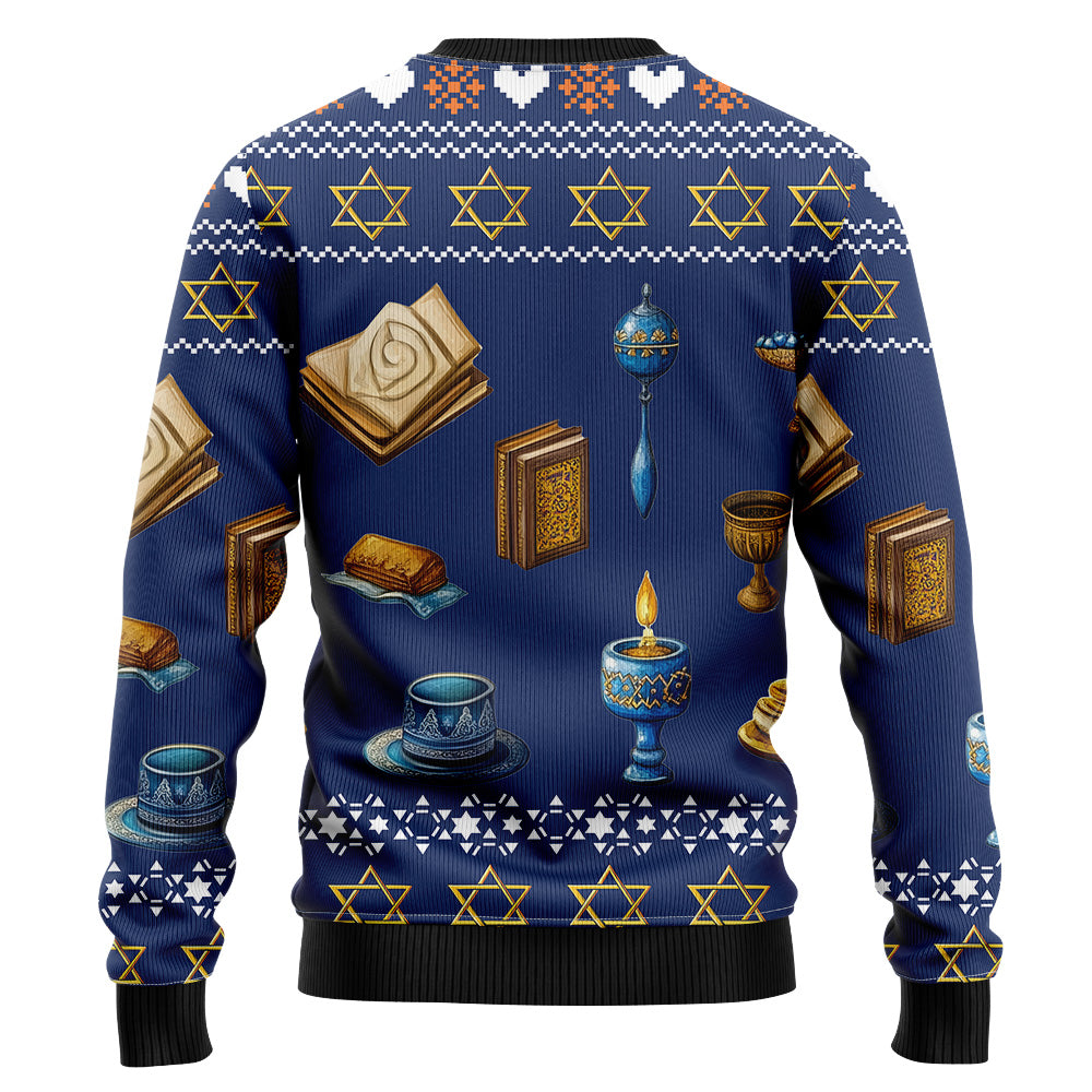 Hanukkah Menorah Ugly Sweater