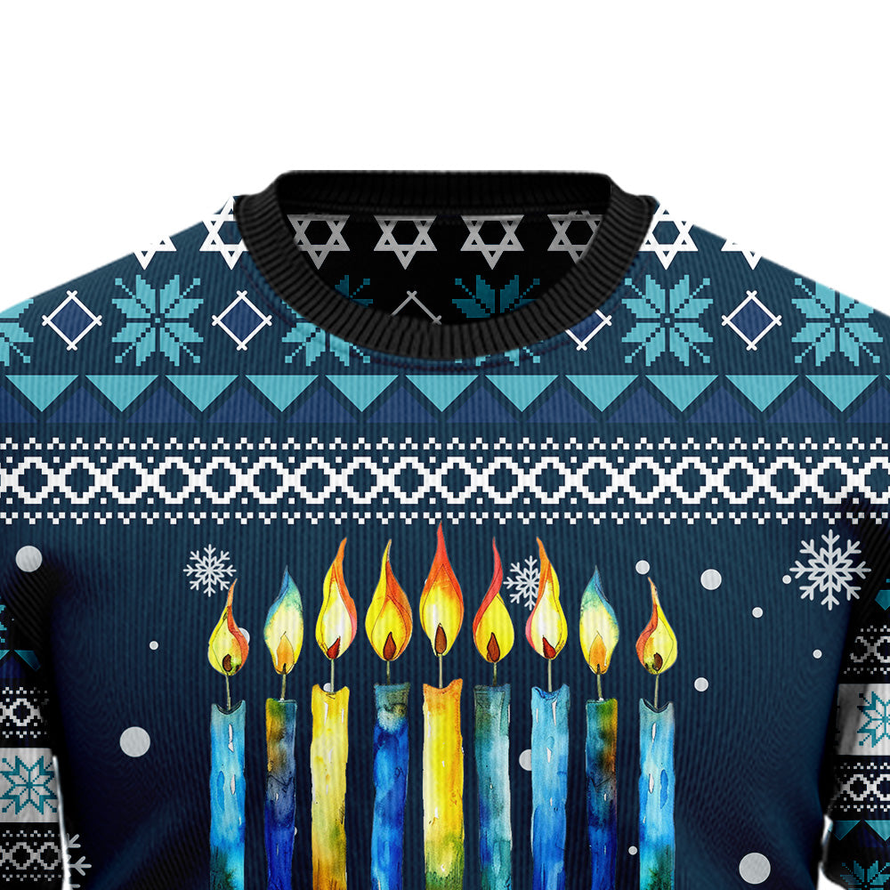 Happy Hanukkah Jewish Ugly Sweater