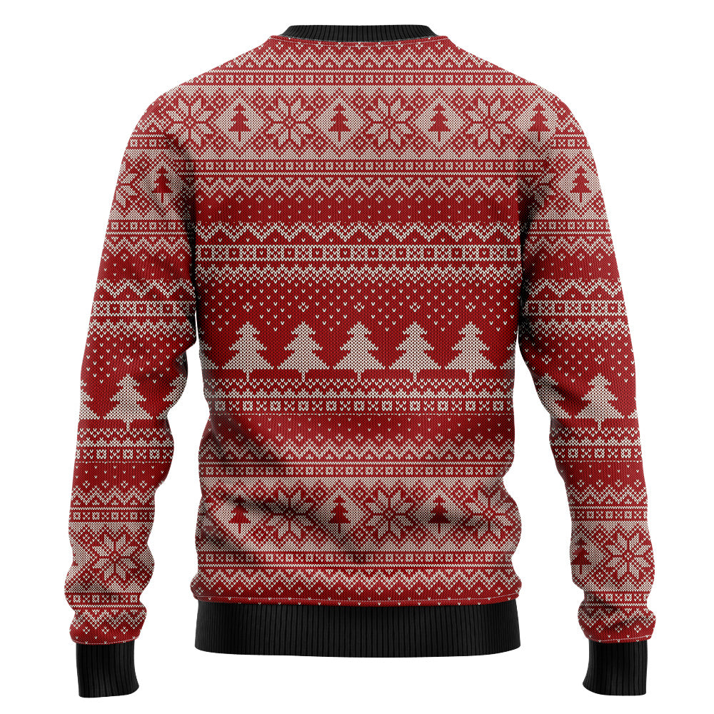 Don't Worry Be Happy Hippie Ugly Christmas Sweater