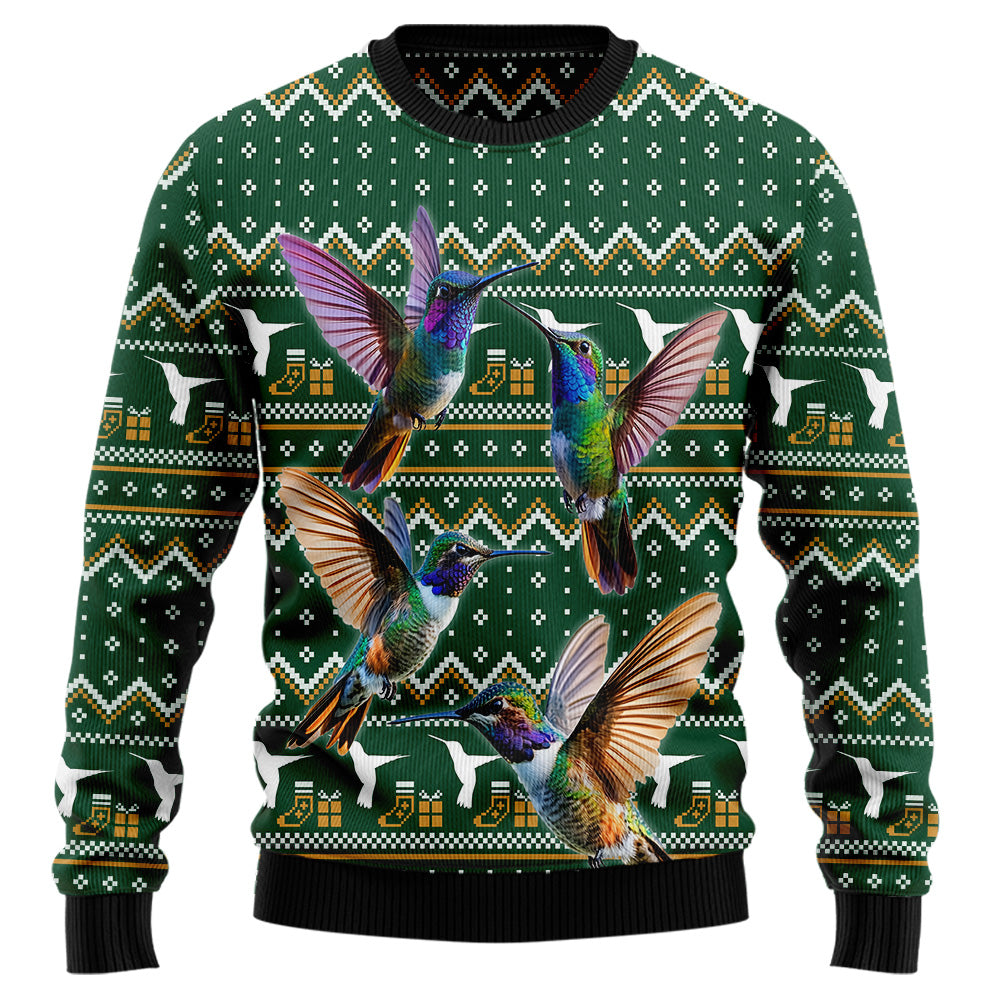 Hummingbird Ugly Christmas Sweater