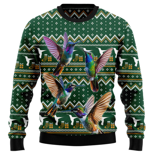 Hummingbird Ugly Christmas Sweater