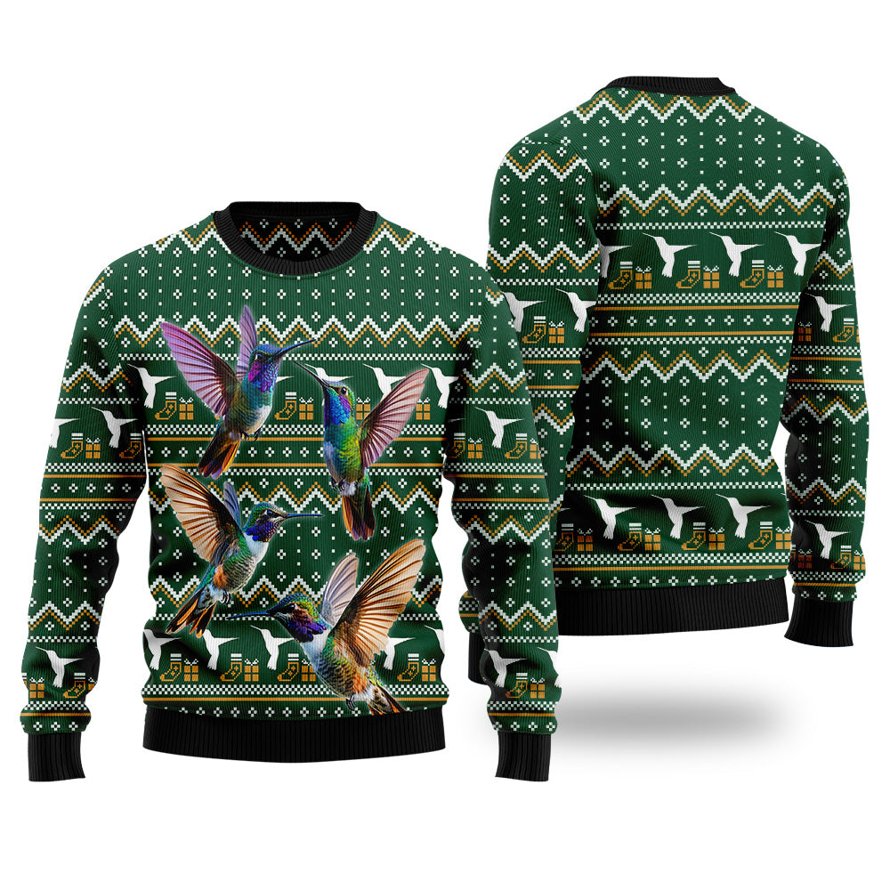 Hummingbird Ugly Christmas Sweater