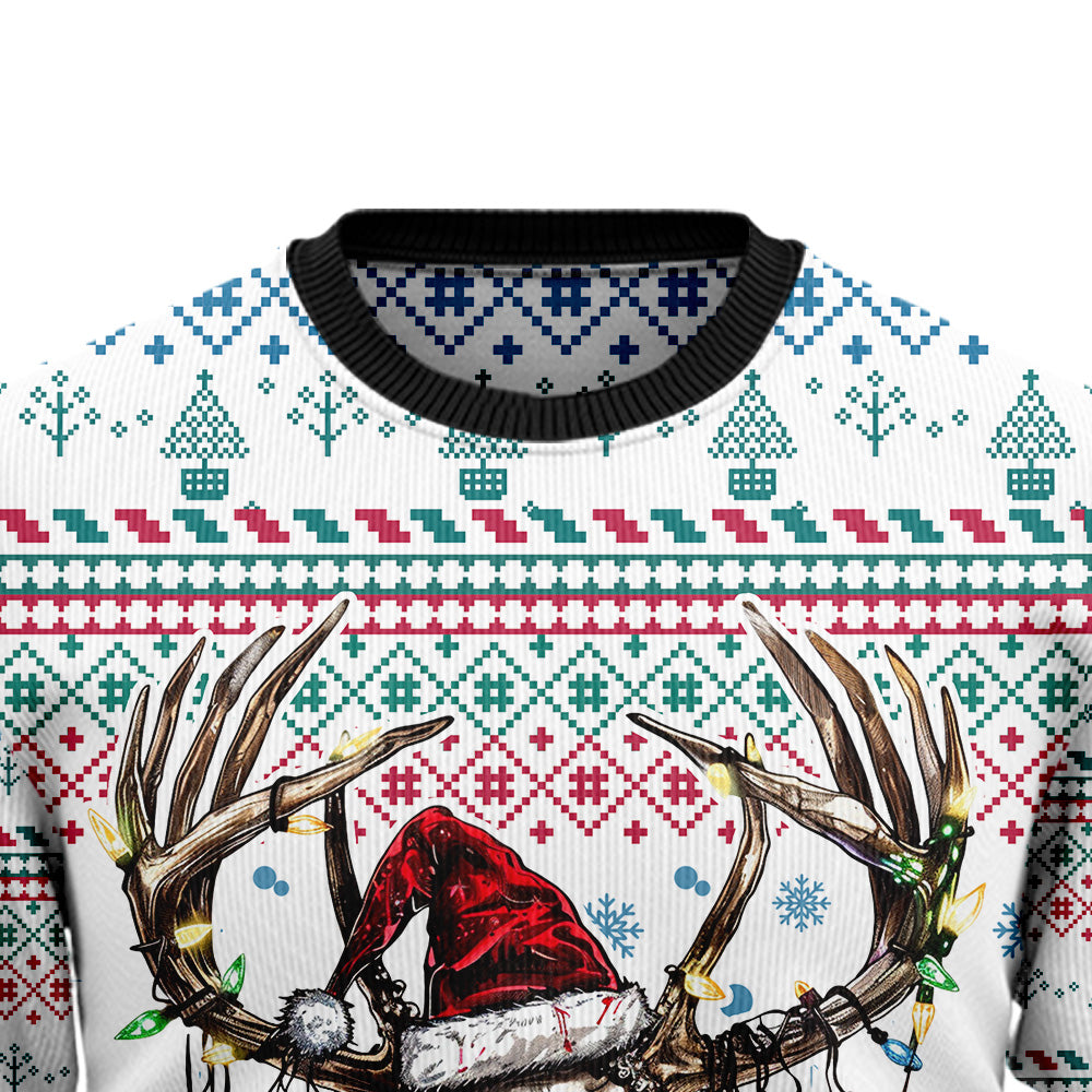 Rustic Hunting Ugly Christmas Sweater