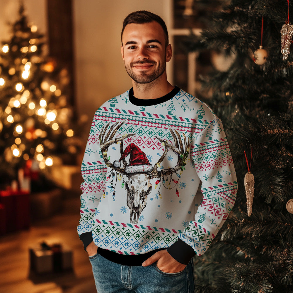 Rustic Hunting Ugly Christmas Sweater