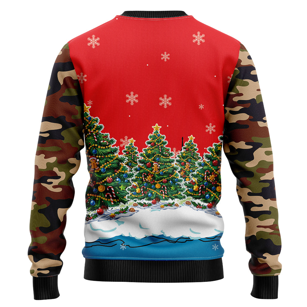 Tis the Open Season Hunting Ugly Christmas Sweater